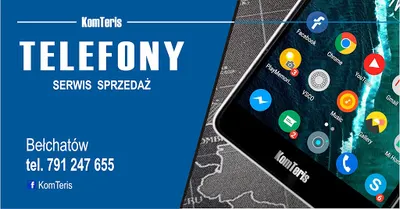KomTeris SERWIS GSM . Sprzedaż Naprawa Telefonów